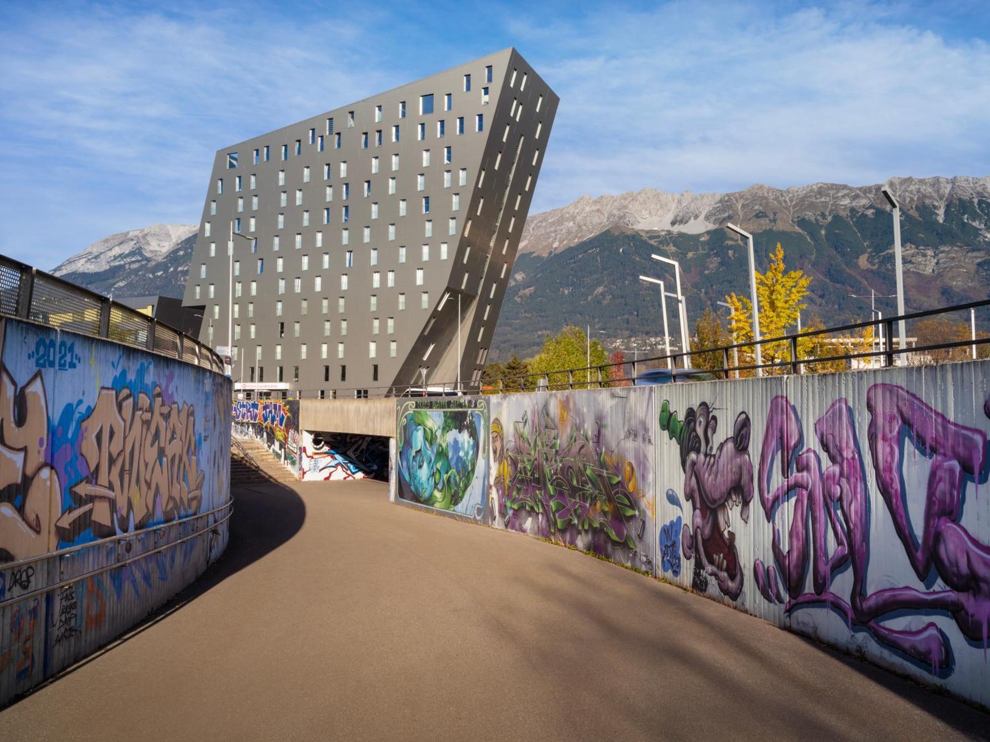 Hilton Garden Inn Innsbruck Tivoli Exterior photo